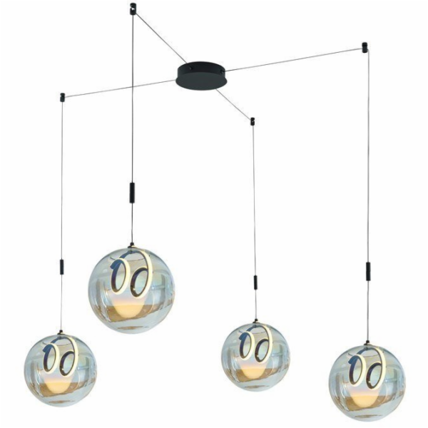 DOMOLETTI Stropní svítidlo 2024114P4-CL, 40 W, LED