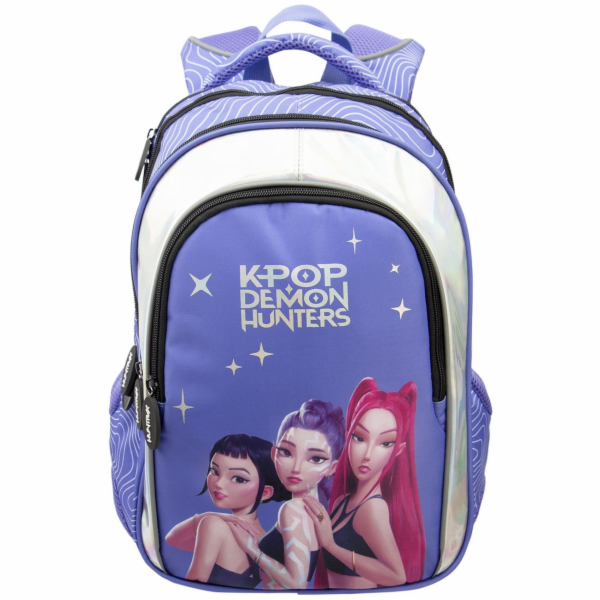 K-POP BATOH SE 4 PŘIDAMI FIALOVÝ