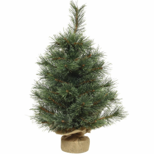 Vánoční dekorace Decoris Cashmere Tree, zelená, 60 cm