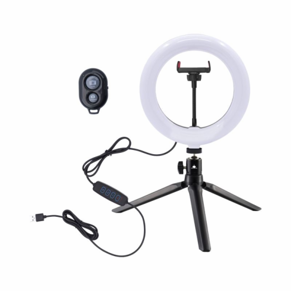 White Shark MOONLIGHT-2 RL-08 Ring LED Light 21cm, Black/...