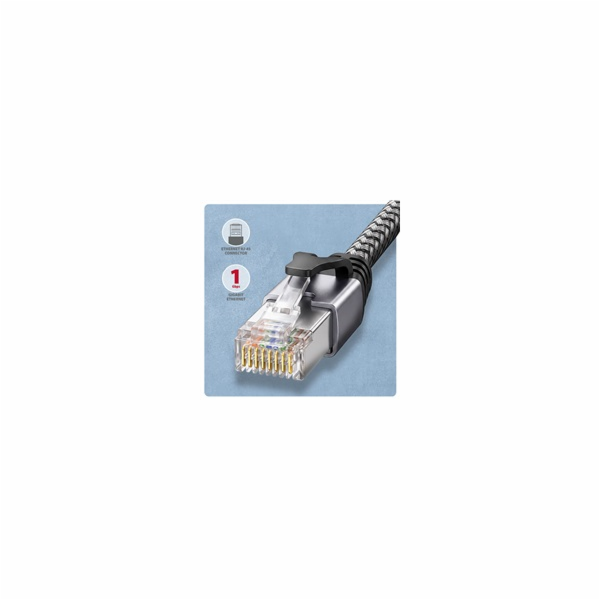 AXAGON ADE-CM20, USB-C Gigabit Ethernet adaptér s integro...