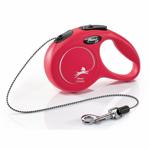 Flexi classic new S vodítko 8m/12kg červené