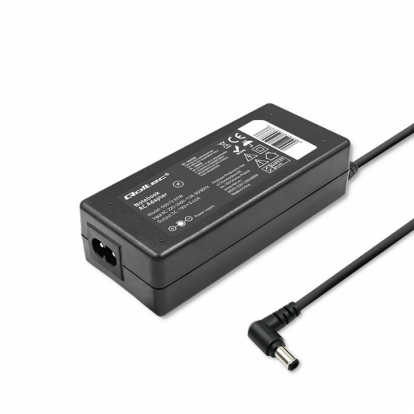 Qoltec 50073.65W zdroj/transformátor Vnitřní Černá