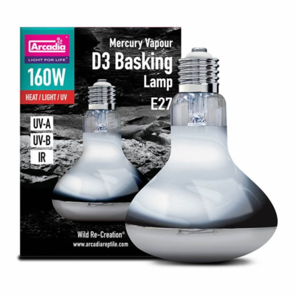 Arcadia D3 Basking Lamp 160W