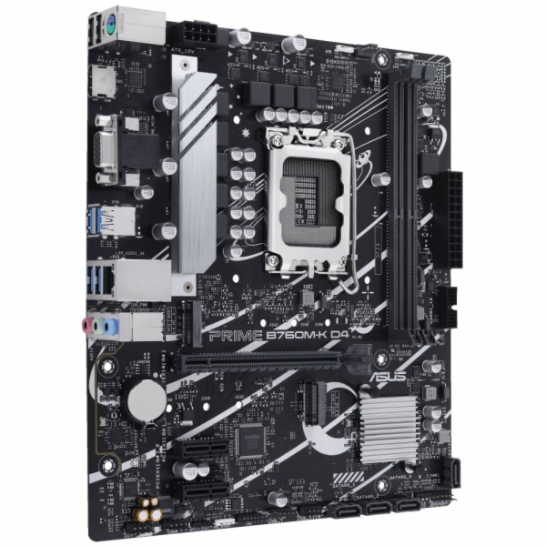 ASUS MB Sc LGA1700 PRIME B760M-K DDR4, Intel B760, 2xDDR4...