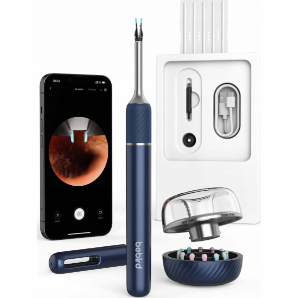 Bebird Note 5 Pro (modrý) otoskop na čištění uší s kamerou