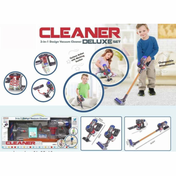 Hračka pro domácnost CLEANER Vysavač 607848B