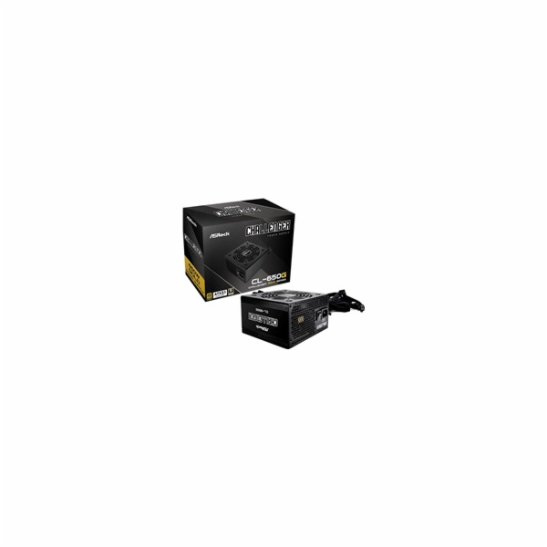 ASROCK zdroj CL-650G,650W, 80Plus Gold, 120 mm, ATX 3.1