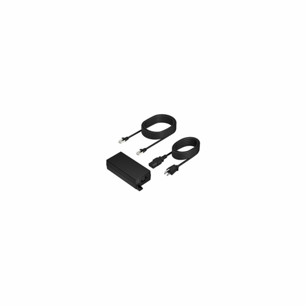 Poly PoE++ 65W 2.5G Adapter with 3.66m CAT6A Cable and Po...