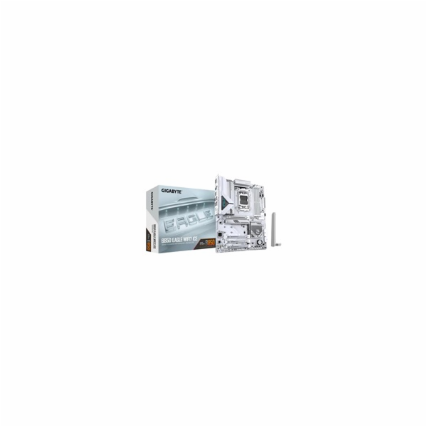 GIGABYTE MB Sc AM5 B850 EAGLE WF7 ICE, AMD B850, 4xDDR5, ...