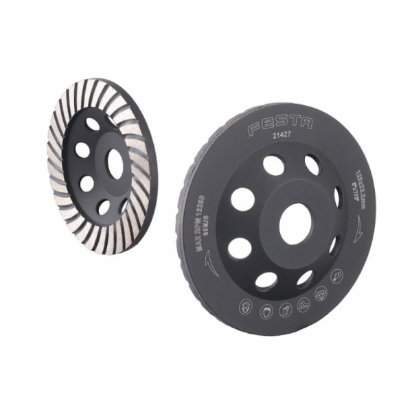 Festa Kotouč diamantový brusný turbo O 125 x 22,2 mm