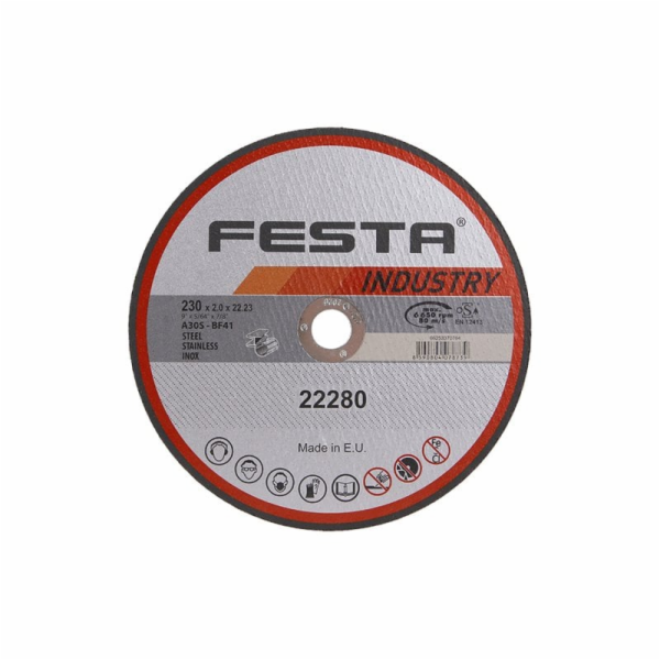 Festa Kotouč řezný kov O 230 x 2 mm