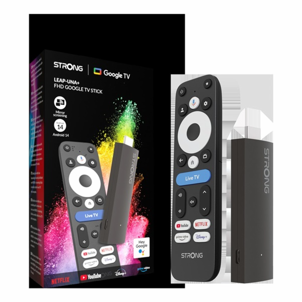 Strong LEAP-UNA+, FHD GOOGLE TV STICK