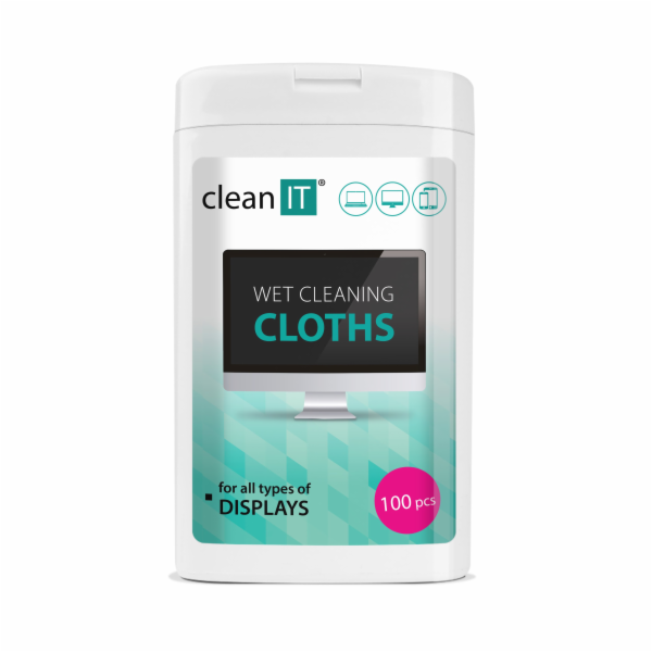 CLEAN IT vlhčené čisticí utěrky 100 ks MINI