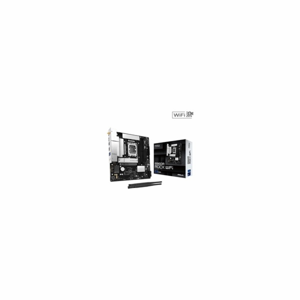 MB Asrock B860M Rock WiFi /LGA1851/2xDDR5/M.2/W6E+BT5.3/D...