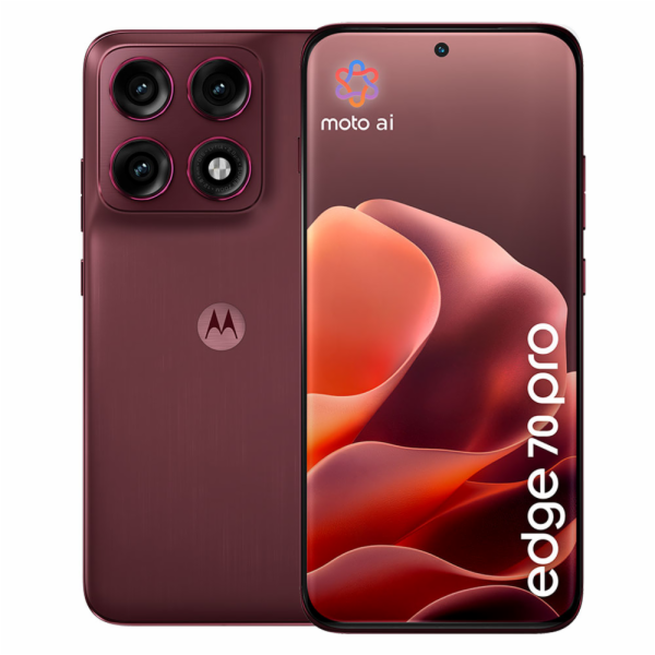 Motorola Edge 70 Pro 12GB/512GB  červený