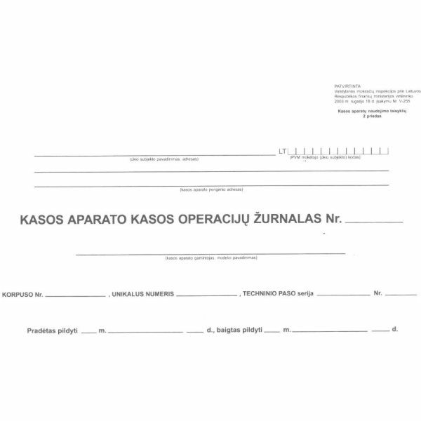 Pokladna, A4, 73 stran