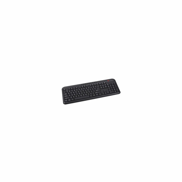 C-TECH klávesnice KB-102M USB, multimediální, slim, black...