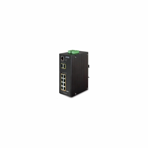Planet IGS-10020HPT PoE switch 8x 1000Base-T, 2x SFP, 802...