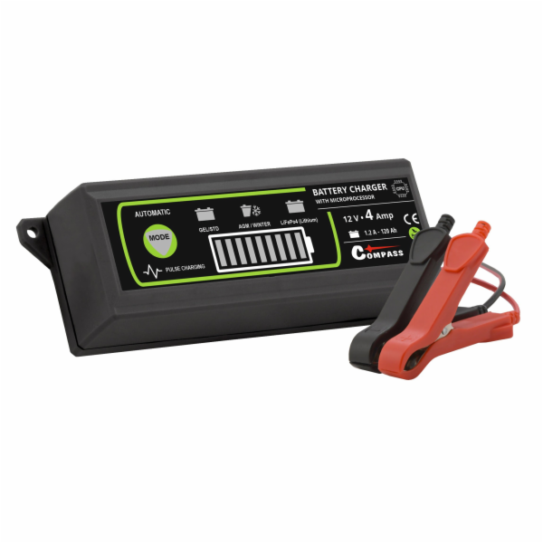 Nabíječka mikroprocesor 4,2Amp 6/12V PB/GEL max. 120Ah CO...