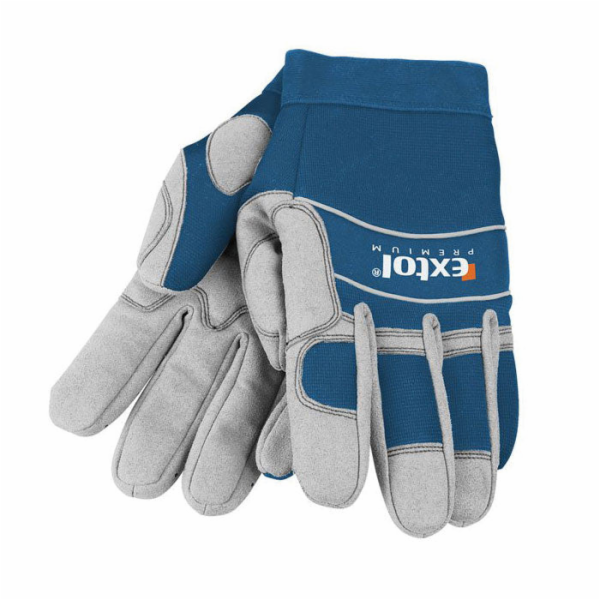 Rukavice pracovní polstrované, XL/11" EXTOL-PREMIUM