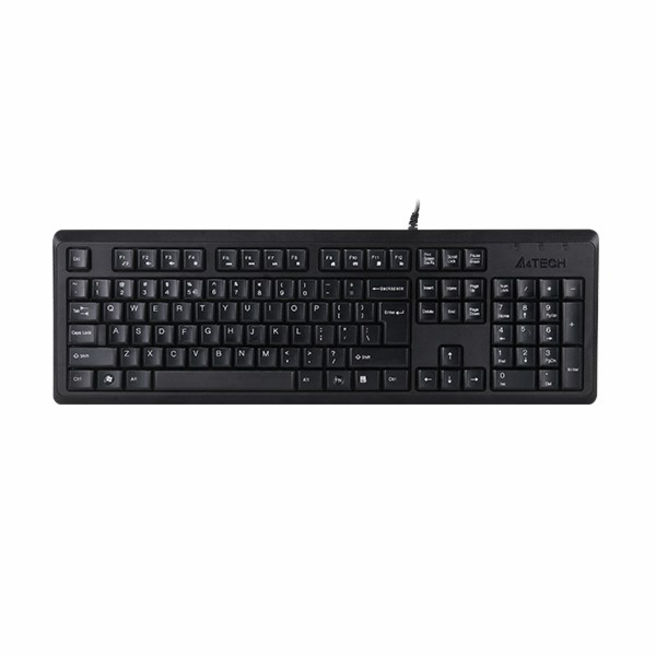A4tech KR-92, klávesnice, CZ/US, USB, černá