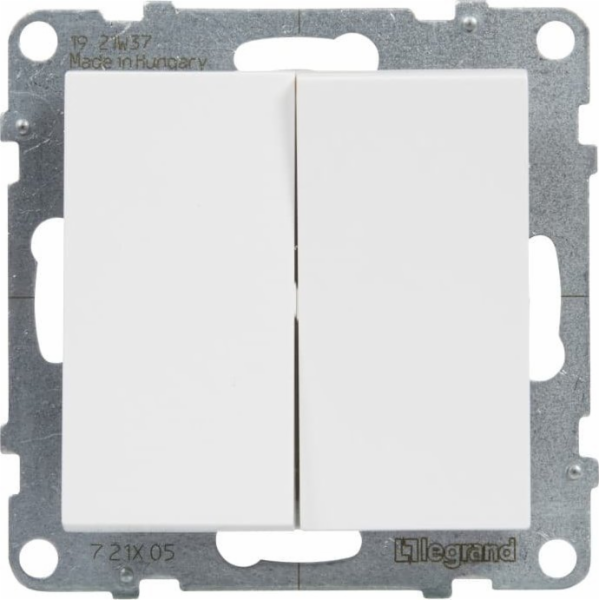 Suna Double White Candlestick 10AX 250V Automatická svork...