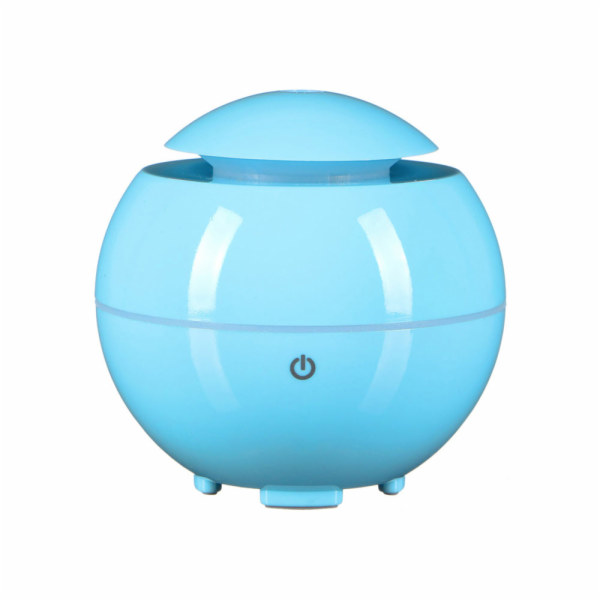 SIXTOL Aroma difuzer Globe modrý lesk 150ml SIXTOL
