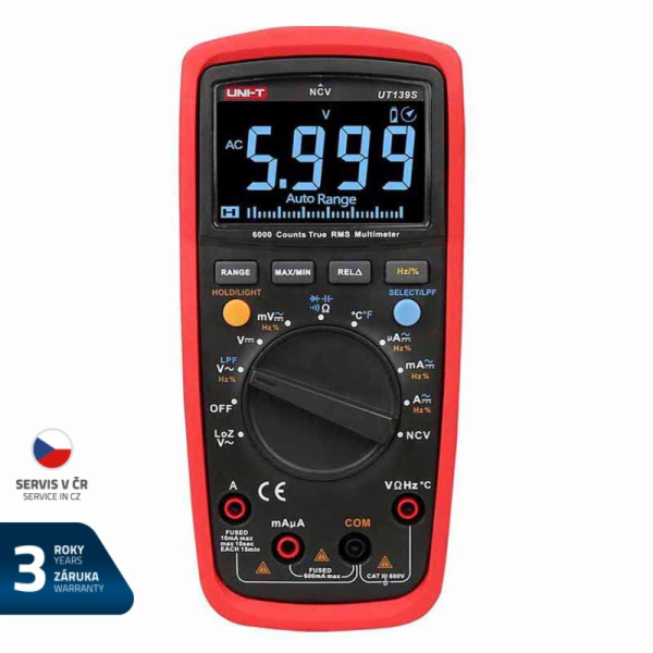 Multimetr UNI-T  UT139S