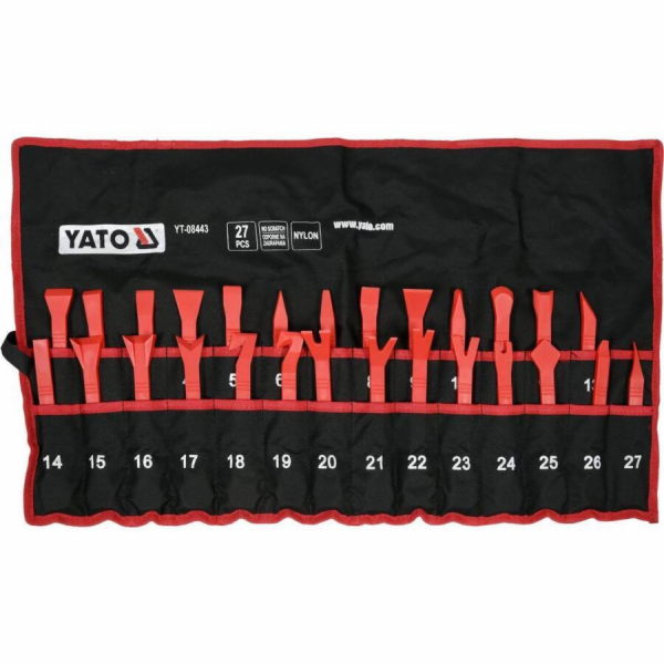 Yato SADA STAHOVAČŮ čalounění YATO 27 ks YT-08443