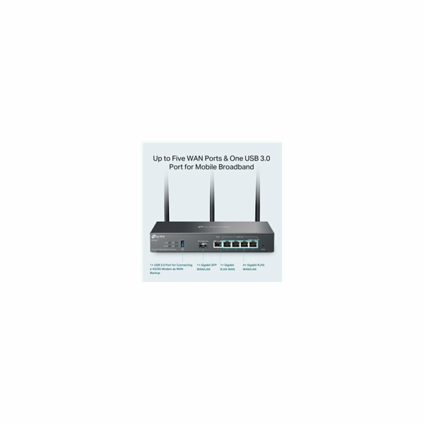 TP-Link ER706W OMADA VPN router (1xSFP WAN/LAN,1xGbEWAN, ...