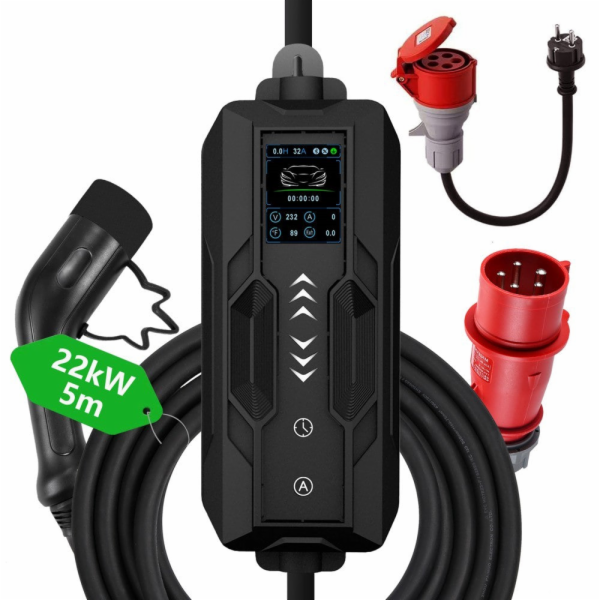 IMMAX cestovní nabíjecí stanice pro elektromobily EV/PHEV...
