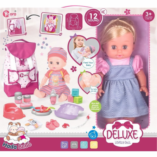 Lele - baby Lovely Doll WZB8801-8, 36 cm