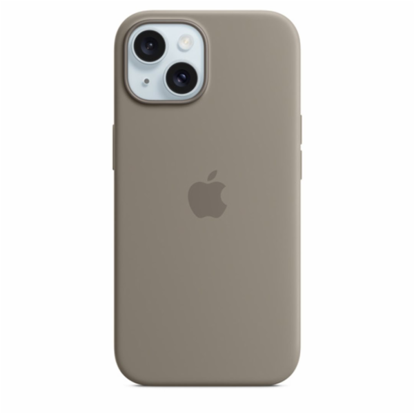 iPhone 15 Plus Silicone Case with MagSafe - Clay