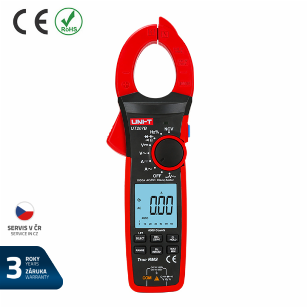 Multimetr UNI-T  UT207B klešťový