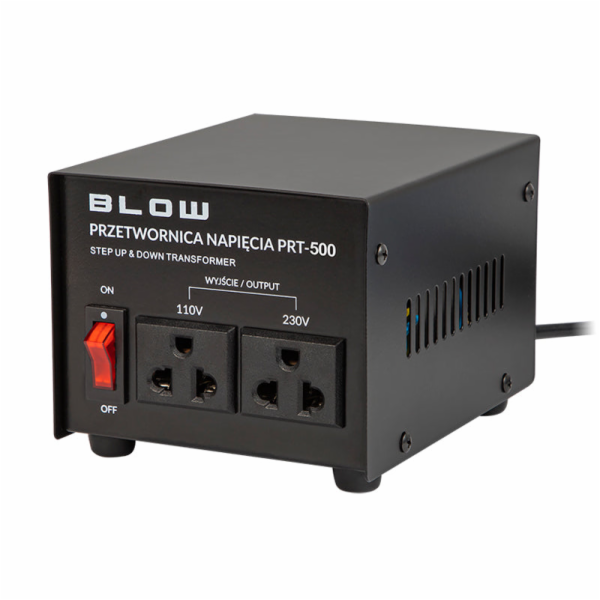 Měnič napětí BLOW PRT-500 230V/110V 500W