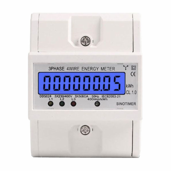 Elektroměr 3F na DIN lištu DDS024