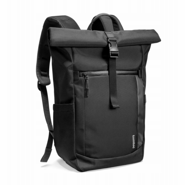 TomToc batoh Navigator T61 Rolltop Backpack L - Black