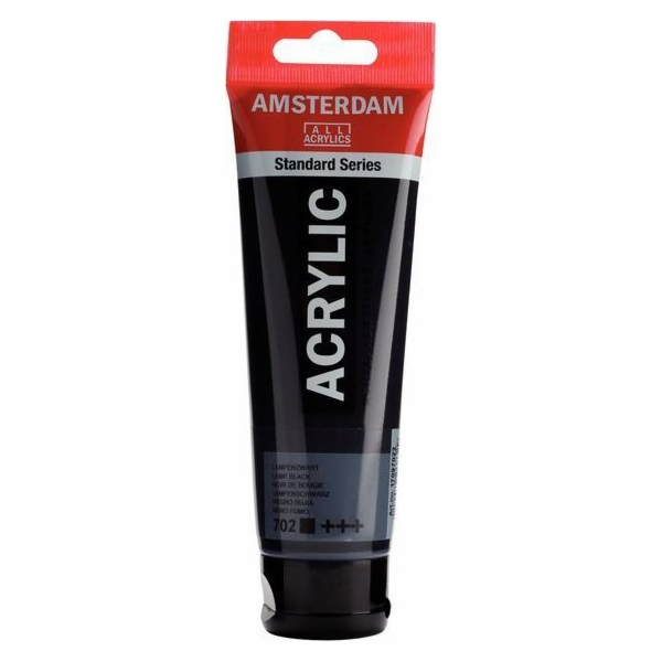 AKRYLOVÁ BARVA ČERNÁ 120ML