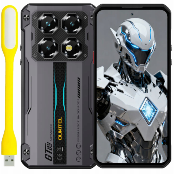 OUKITEL Chytrý telefon WP60 5G 12/512 GB IP69K černý