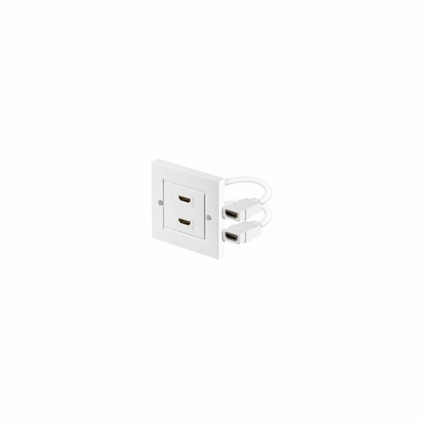 PREMIUMCORD Zásuvka HDMI zásuvka v panelu 2x HDMI A - HDM...