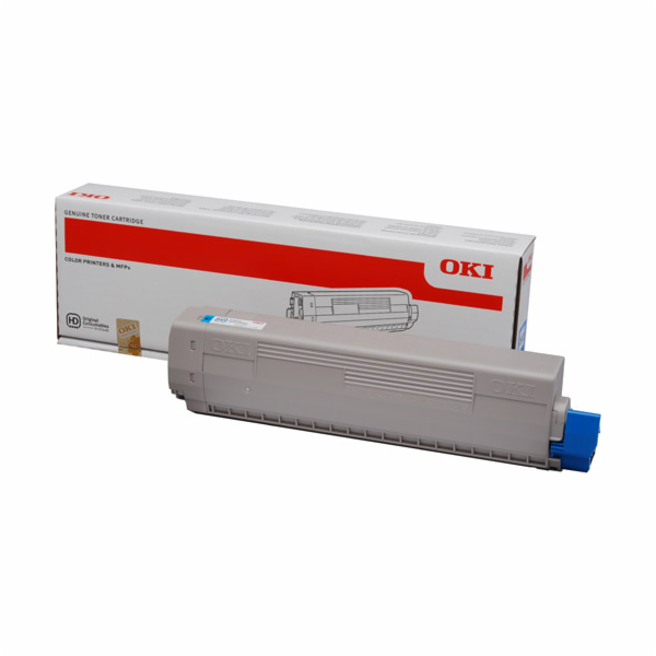OKI Cyan toner do C822 (7 300 stránek)