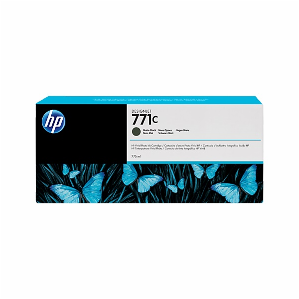 HP 771C - 775 ml - matná čerň - originální - inkoustová c...