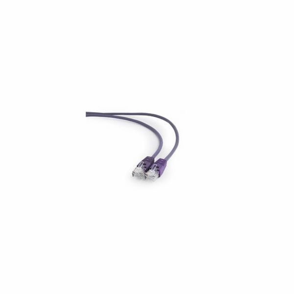 GEMBIRD kabel patchcord Cat5e UTP 0,25m, fialový