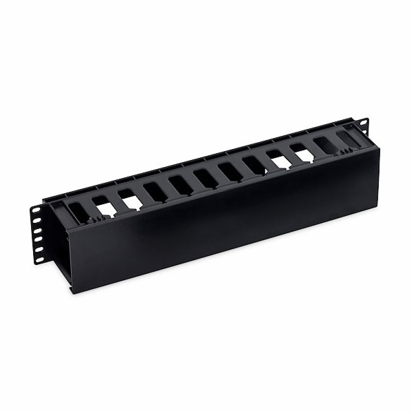 19  vyvazovací panel 2U plastový RAL9005