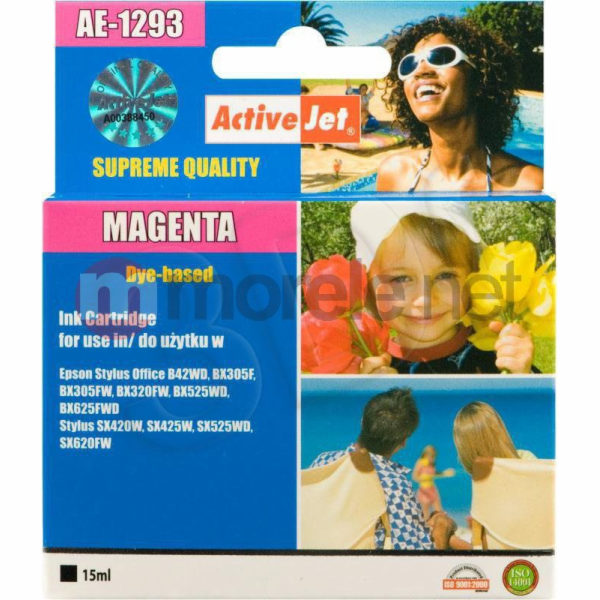 Activejet AE-1293N ink for Epson printer  Epson T1293 rep...