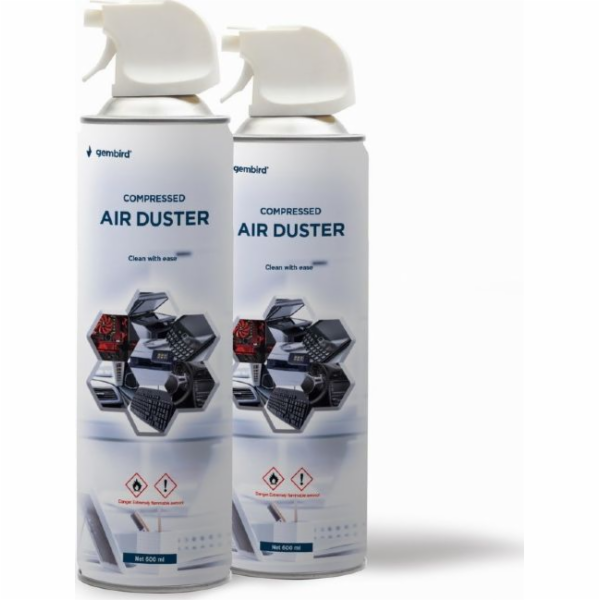 GEMBIRD Čistící spray, stlačený vzduch CK-CAD-FL600-01, 6...