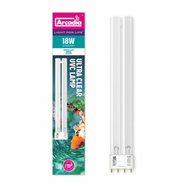 Arcadia Compact Ultra Clear UVC 18W,2G11,217mm