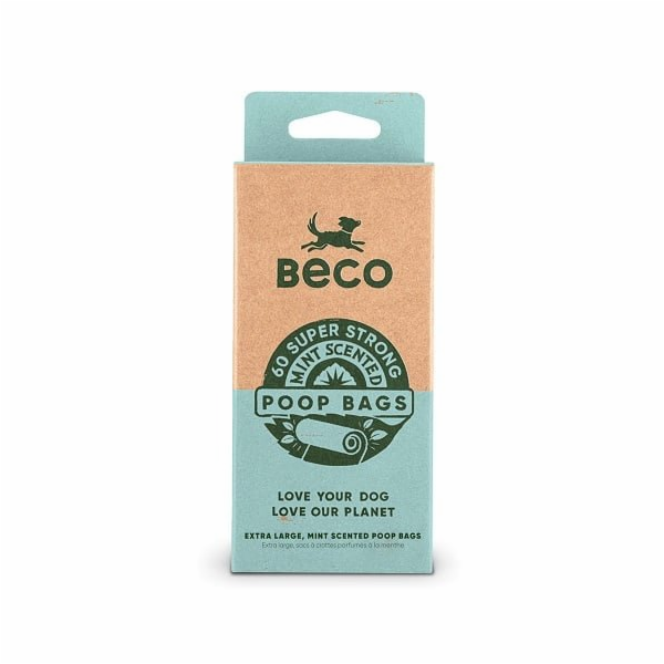Beco Sáčky na exkrementy s peprmintovým aroma, z recyklov...