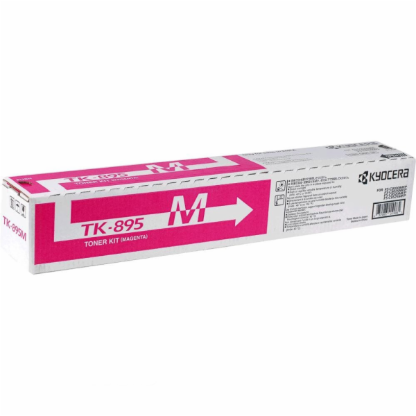 Kyocera toner TK-895M červený na 6 000 A4 (při 5% pokrytí...